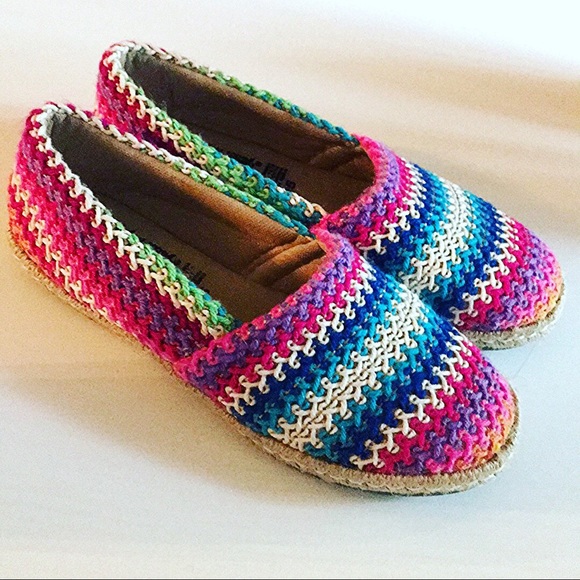 yute Shoes - Mexican woven slip on loafers